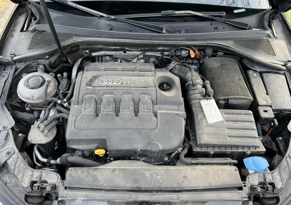 Audi A3 cena 47900 przebieg: 240000, rok produkcji 2013 z Trzebnica małe 466